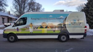 North Country HealthCare's mobile medical unit that serves patients in Mohave County.