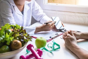 doctor meeting with patient